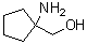 1-氨基环戊烷甲醇分子结构 (CAS 10316-79-7)
