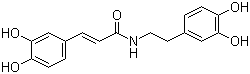(E)-3-(3,4-Dihydroxyphenyl)-N-[2-(3,4-dihydroxyphenyl)ethyl]-2-propenamide molecular structure (CAS 103188-49-4)