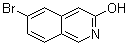 6-Bromoisoquinolin-3-ol molecular structure (CAS 1031927-91-9)
