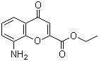 8-Amino-4-oxo-4H-1-benzopyran-2-carboxylic acid ethyl ester molecular structure (CAS 103195-35-3)