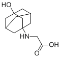 2-((3-Hydroxyadamantan-1-yl)amino)acetic acid molecular structure (CAS 1032564-18-3)