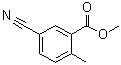 5-Cyano-2-methylbenzoic acid methyl ester molecular structure (CAS 103261-68-3)