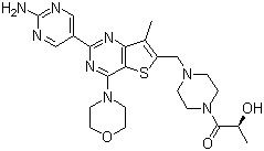 GNE 390 molecular structure (CAS 1032754-93-0)