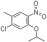 1-Chloro-5-isopropoxy-2-methyl-4-nitrobenzene molecular structure (CAS 1032903-50-6)