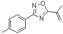 5-(1-Methylethenyl)-3-(4-methylphenyl)-1,2,4-oxadiazole molecular structure (CAS 1033201-98-7)