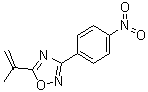 5-(1-Methylethenyl)-3-(4-nitrophenyl)-1,2,4-oxadiazole molecular structure (CAS 1033202-00-4)