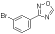 3-(3-溴苯基)-1,2,4-恶二唑分子结构 (CAS 1033202-12-8)