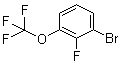 1-Bromo-2-fluoro-3-(trifluoromethoxy)benzene molecular structure (CAS 1033202-63-9)