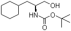 (S)-(-)-2-(Boc-amino)-3-cyclohexyl-1-propanol molecular structure (CAS 103322-56-1)