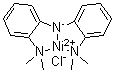 Bis[(2-dimethylamino)phenyl]amine nickel(II) chloride molecular structure (CAS 1033772-47-2)