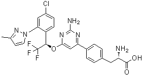 Telotristat molecular structure (CAS 1033805-28-5)