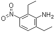 2,6-Diethyl-3-nitroaniline molecular structure (CAS 103392-86-5)
