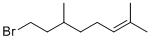 structure of CAS# 10340-84-8, 8-Bromo-2,6-dimethyloct-2-ene