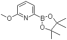 6-Methoxypyridine-2-boronic acid pinacol ester molecular structure (CAS 1034297-69-2)