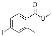 Methyl 4-iodo-2-methylbenzoate molecular structure (CAS 103440-53-5)
