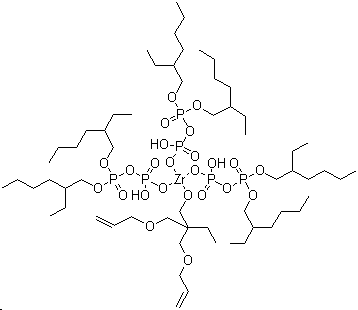 Zirconate Coupler Ken-React Nz 38 molecular structure (CAS 103455-10-3)