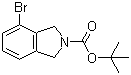 4-溴异吲哚啉-2-羧酸叔丁酯分子结构 (CAS 1035235-27-8)