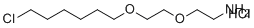 2-(2-((6-Chlorohexyl)oxy)ethoxy)ethylamine hydrochloride molecular structure (CAS 1035373-85-3)
