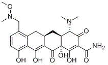 Sarecycline molecular structure (CAS 1035654-66-0)
