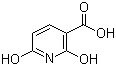 structure of CAS# 10357-91-2, 2,6-Dihydroxynicotinic acid;1,2-Dihydro-6-hydroxy-2-oxo-3-pyridinecarboxylic acid