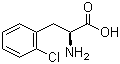 2-Chloro-L-phenylalanine molecular structure (CAS 103616-89-3)