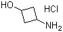 3-Aminocyclobutanol hydrochloride molecular structure (CAS 1036260-25-9)