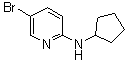 5-Bromo-N-cyclopentyl-2-pyridinamine molecular structure (CAS 1036468-34-4)