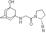 (2R)-1-[2-[(3-Hydroxytricyclo[3.3.1.1(3,7)]dec-1-yl)amino]acetyl]-2-pyrrolidinecarbonitrile molecular structure (CAS 1036959-27-9)