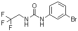 N-(3-Bromophenyl)-N'-(2,2,2-trifluoroethyl)-urea molecular structure (CAS 1036990-21-2)