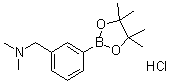 3-(N,N-Dimethylaminomethy)phenylboronic acid pinacol ester hydrochloride molecular structure (CAS 1036991-19-1)