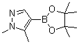 1,5-二甲基-1H-吡唑-4-硼酸频哪醇酯分子结构 (CAS 1036991-40-8)