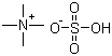 Tetramethylammonium hydrogen sulfate molecular structure (CAS 103812-00-6)