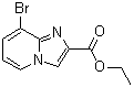 8-Bromoimidazo[1,2-a]pyridine-2-carboxylic acid ethyl ester molecular structure (CAS 1038393-19-9)