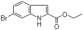 Ethyl 6-bromoindole-2-carboxylate molecular structure (CAS 103858-53-3)