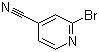 2-Bromo-4-cyanopyridine molecular structure (CAS 10386-27-3)