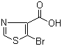 5-Bromothiazole-4-carboxylic acid molecular structure (CAS 103878-58-6)