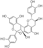 Proanthocyanidin A1 molecular structure (CAS 103883-03-0)