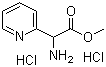 alpha-Amino-2-pyridineacetic acid methyl ester hydrochloride molecular structure (CAS 1039356-77-8)