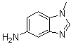 1-Methyl-1H-benzimidazol-5-amine molecular structure (CAS 10394-38-4)