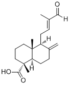15-Nor-14-oxolabda-8(17),12-dien-18-oic acid molecular structure (CAS 1039673-32-9)
