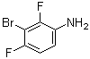 3-Bromo-2,4-difluoroaniline molecular structure (CAS 103977-79-3)