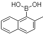 structure of CAS# 103989-84-0, 2-Methyl-1-naphthaleneboronic acid;2-Methyl-1-naphthylboronic acid