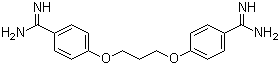 Propamidine molecular structure (CAS 104-32-5)