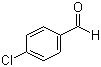 structure of CAS# 104-88-1, 4-Chlorobenzaldehyde;p-Chlorobenzenecarboxaldehyde; 4-Chlorobenzoic aldehyde; PCAD