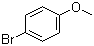 4-溴苯甲醚分子结构 (CAS 104-92-7)