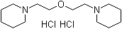1,1'-(氧基二-2,1-乙二基)二哌啶二盐酸盐分子结构 (CAS 104032-34-0)