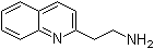 结构式 CAS# 104037-38-9, 2-喹啉乙胺