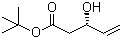 (3S)-3-羟基-4-戊烯酸叔丁酯分子结构 (CAS 1040390-31-5)