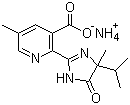甲基咪草烟分子结构 (CAS 104098-49-9)
