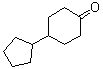 4-Cyclopentylcyclohexanone molecular structure (CAS 104116-10-1)